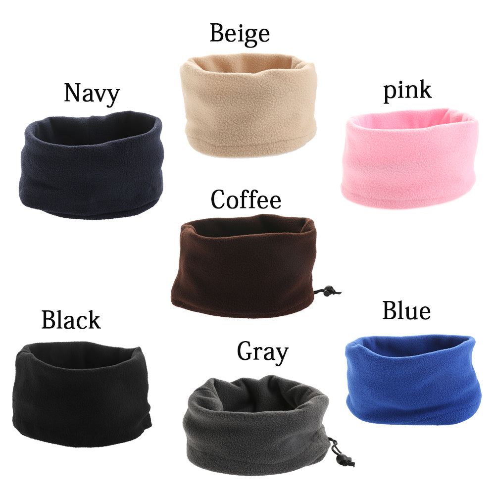 Thermal Fleece Ring Winter Neck Scarf Unisex Scarves