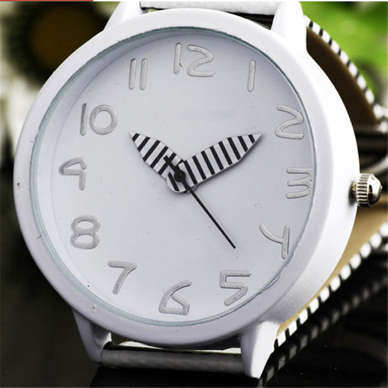 Creative Design Women's Quartz Watch Casual Zebra Stripes ww-b