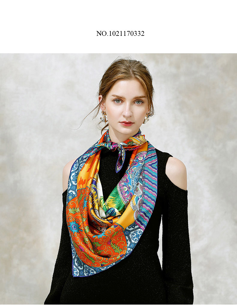 New Arrival 100% Silk Square Scarves