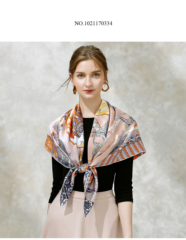 New Arrival 100% Silk Square Scarves