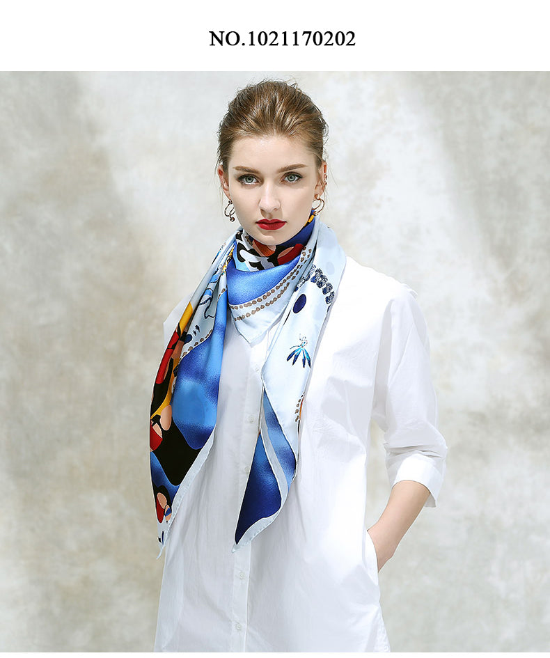 Autumn New Arrival, 16m/m Thick Pure Silk Satin Scarves