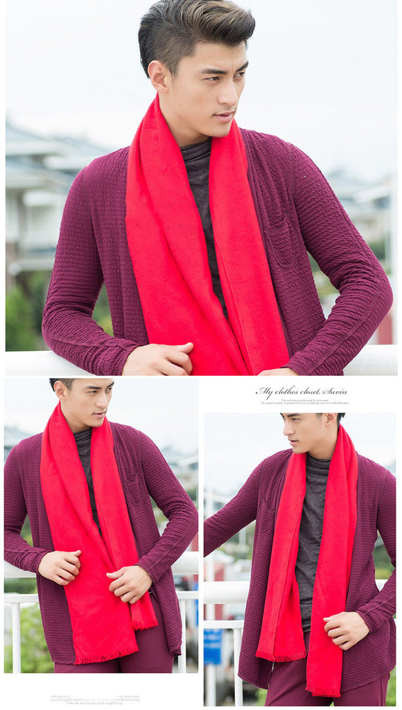 European Business Casual Scarves For Men