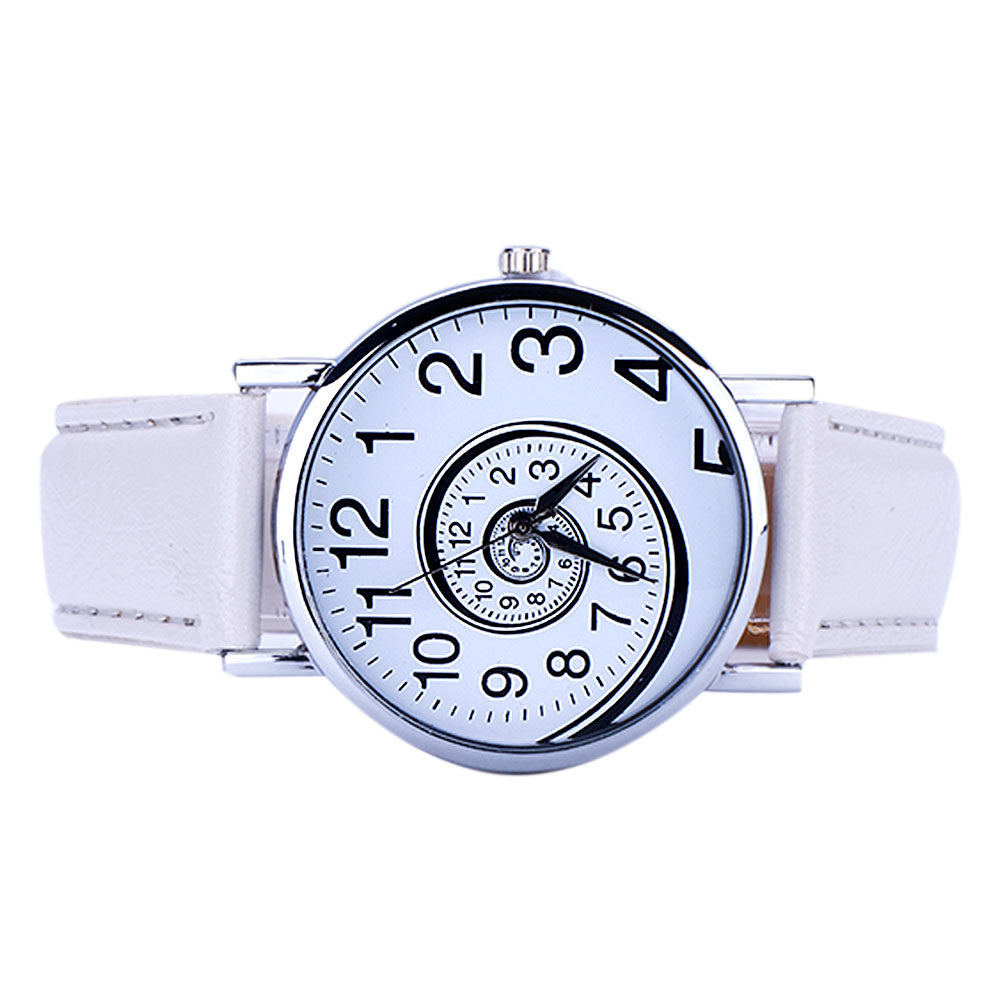 Creative Swirl Design Quartz Watch For Women