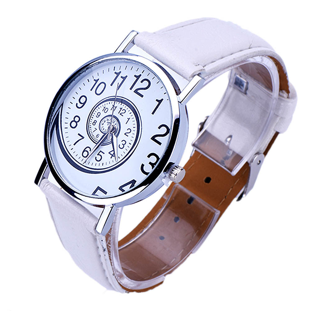 Creative Swirl Design Quartz Watch For Women