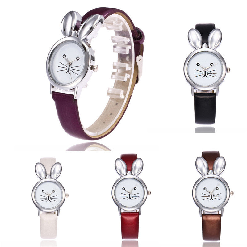 Rabbit Ears Leisure Time Women Watches ww-b