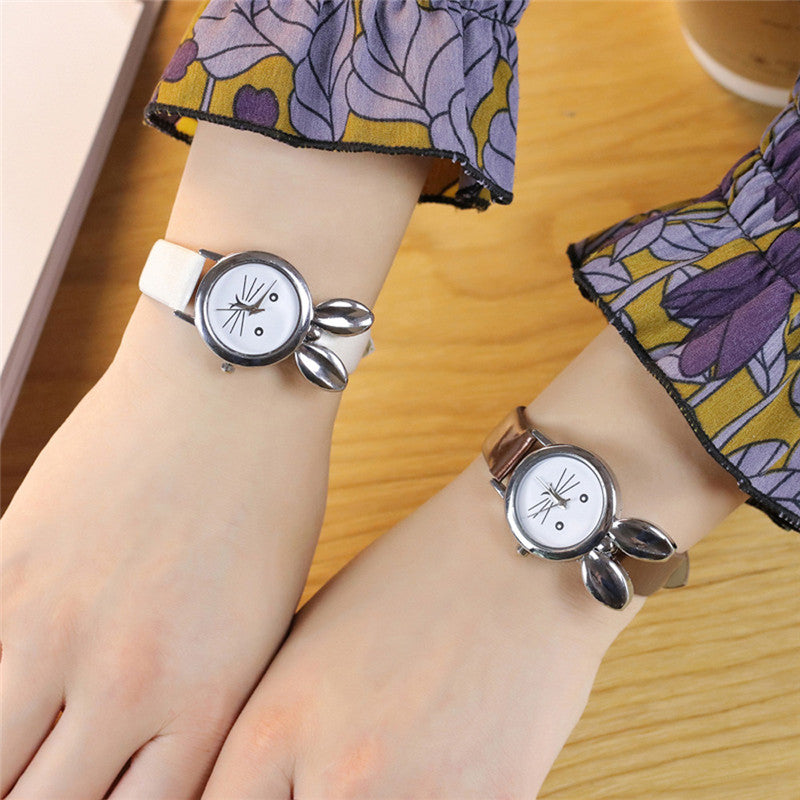 Rabbit Ears Leisure Time Women Watches ww-b