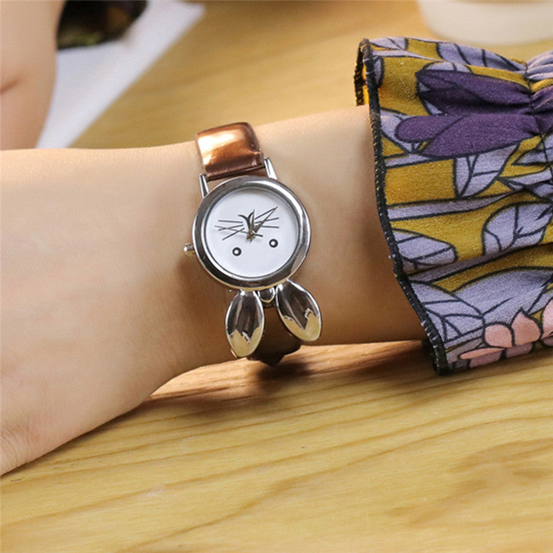 Rabbit Ears Leisure Time Women Watches ww-b