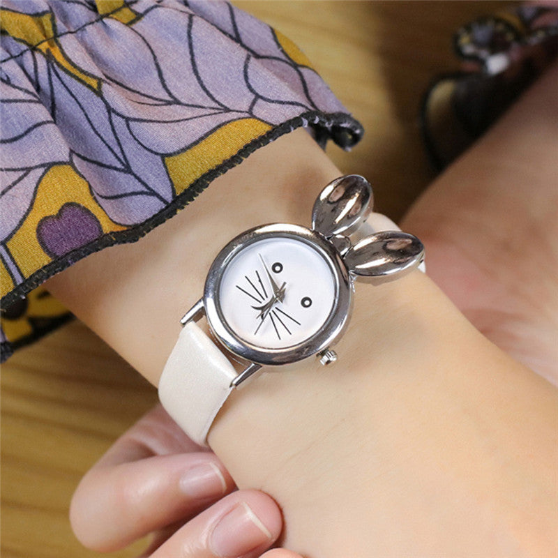 Rabbit Ears Leisure Time Women Watches ww-b