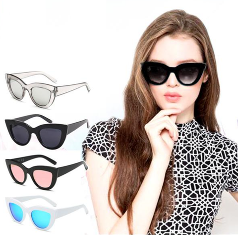 Cat Eye Style Brand Designer Fashion Shades Sunglasses for Women