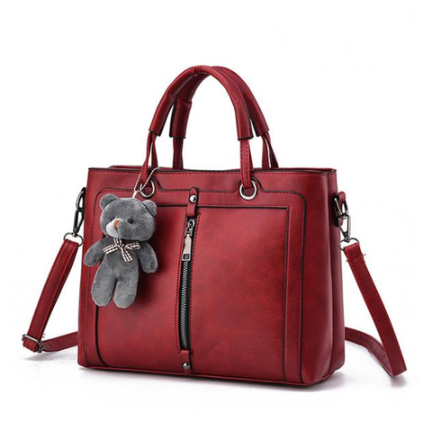 Luxury Leather High Quality Tote Handbag bsw