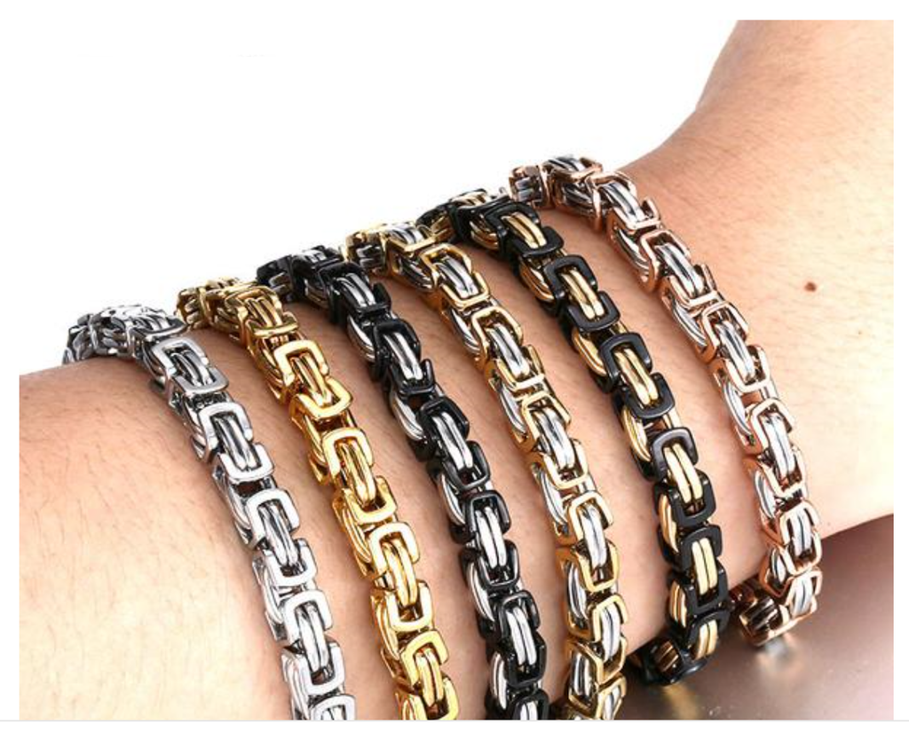 High Quality Masculina Chain Link Bracelets mj-