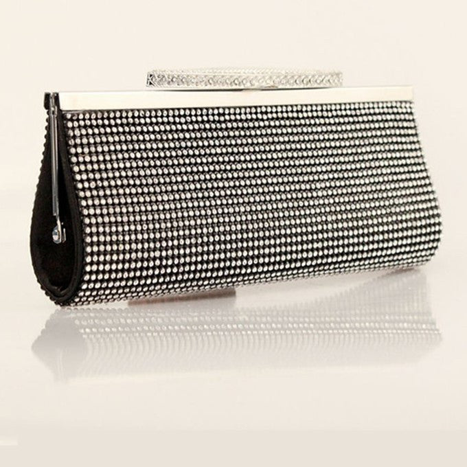 Banquet Day Clutches Luxury Sided Full Diamond Evening Bag